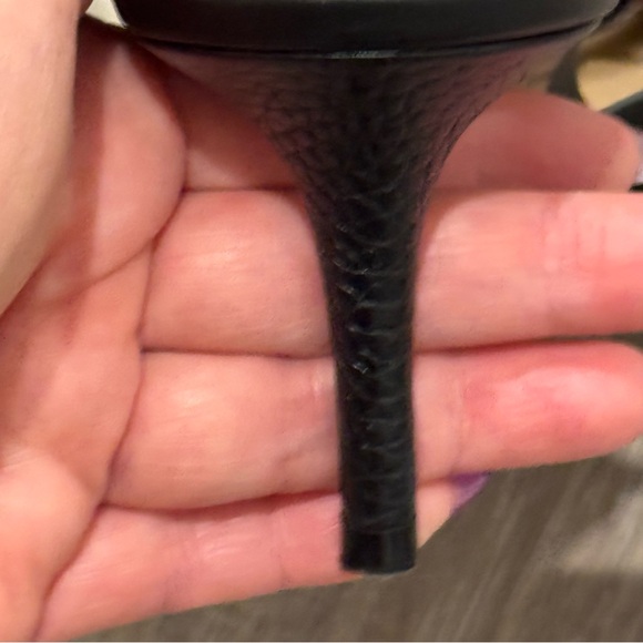 Valentino Garavani Rockstud Cage 65mm in Black and gold hardware - Picture 16 of 17